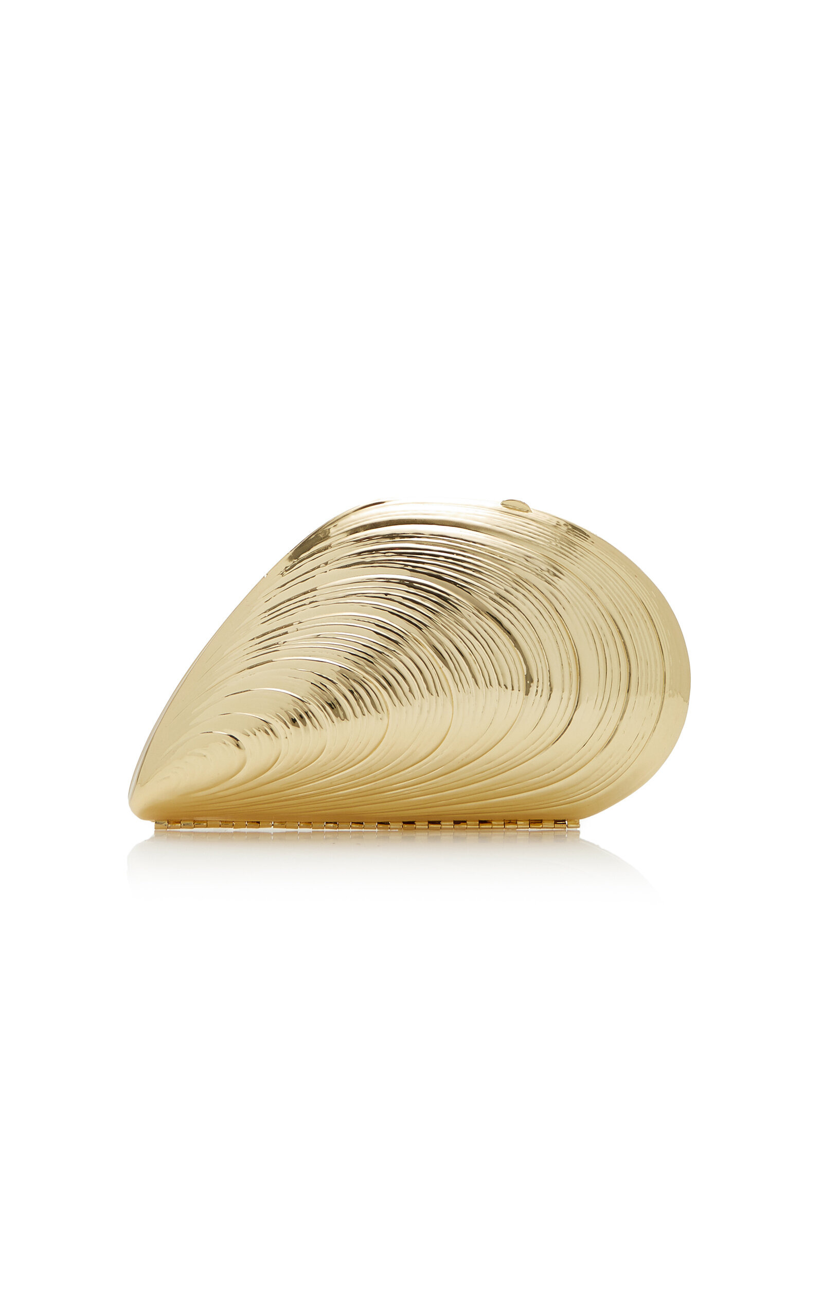 Bridget Oyster Shell Clutch gold - 6