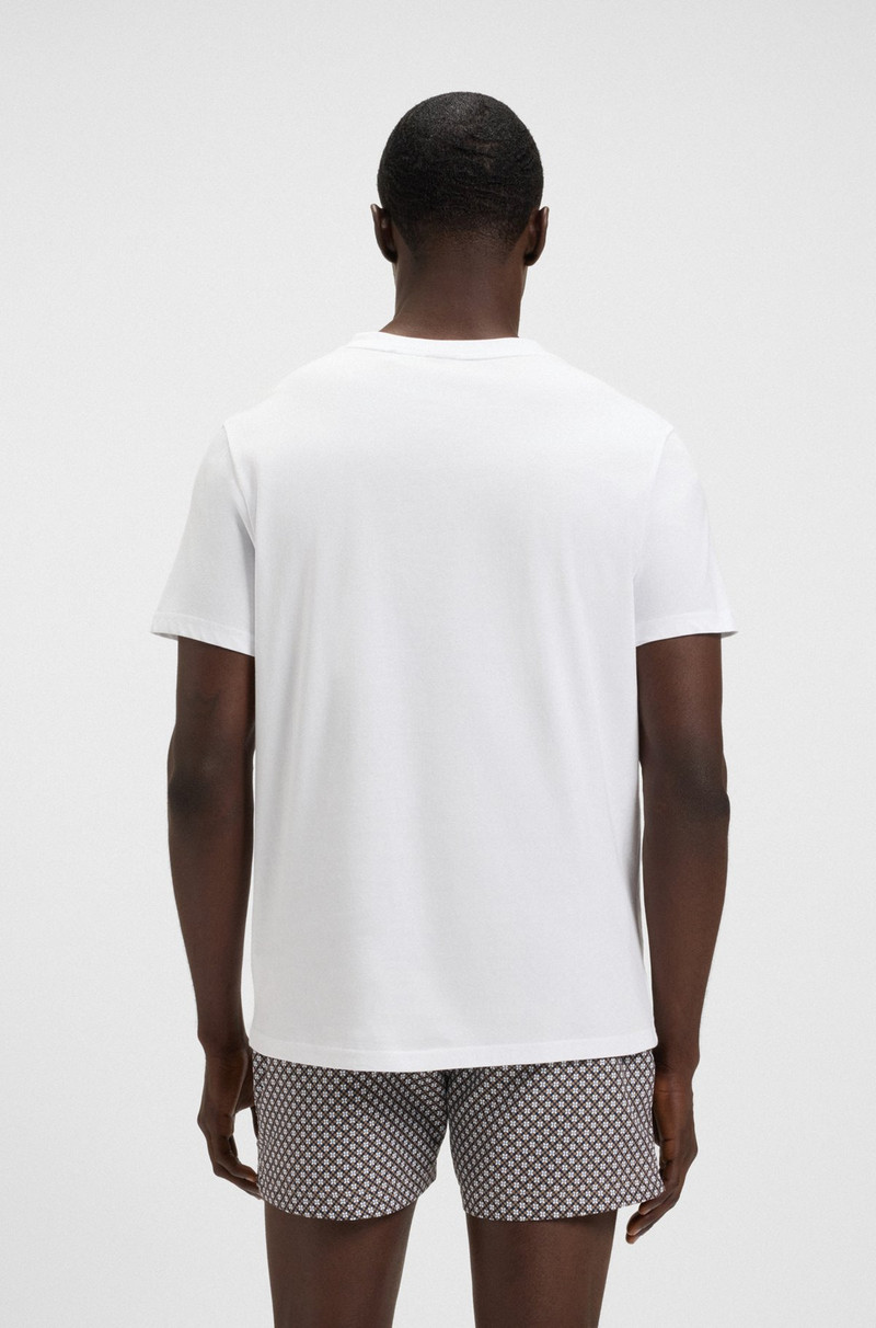 BOSS COTTON-JERSEY T-SHIRT WITH SPF 50+ UV PROTECTION outlook