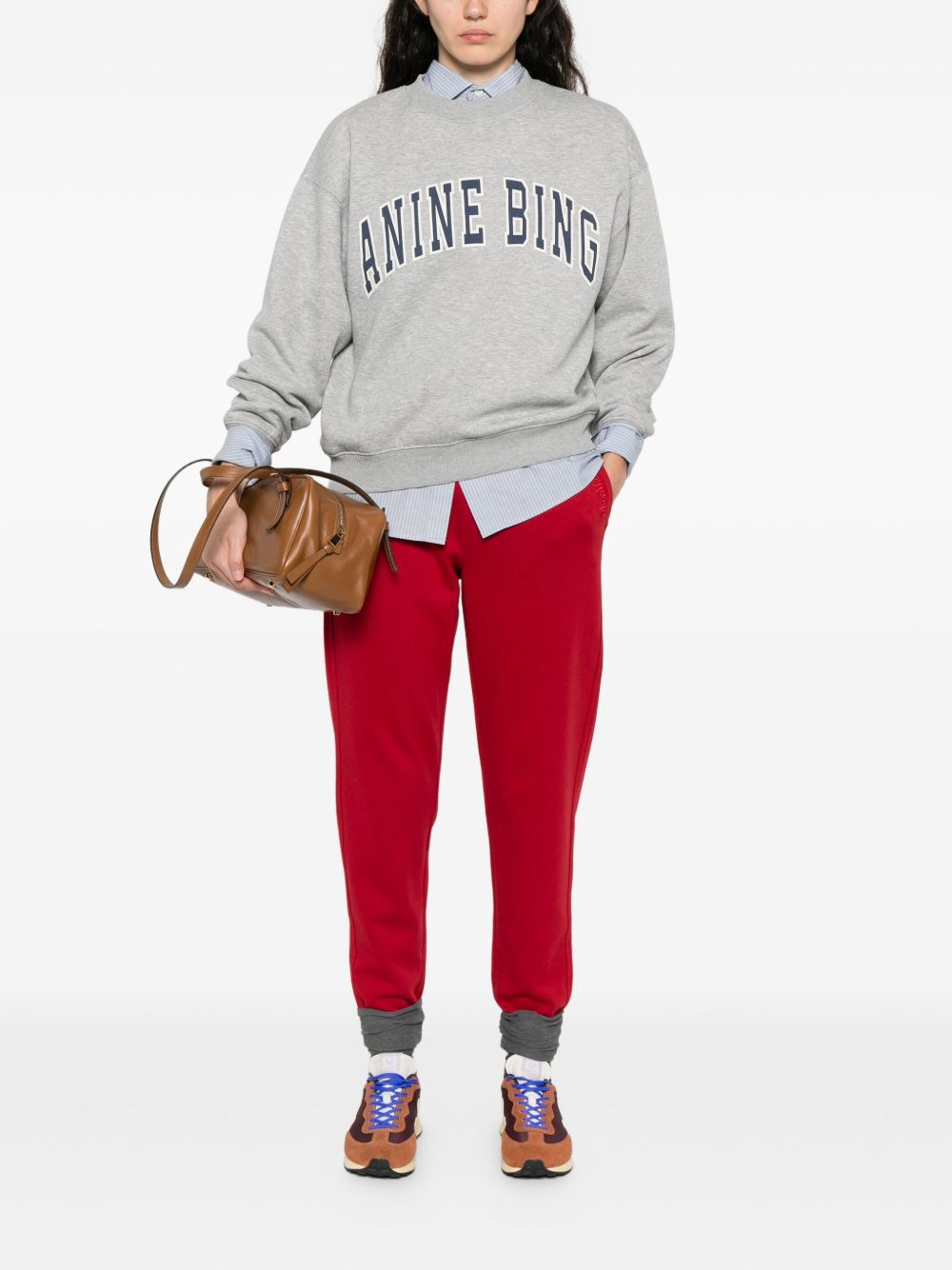 embroidered-logo track pants - 2