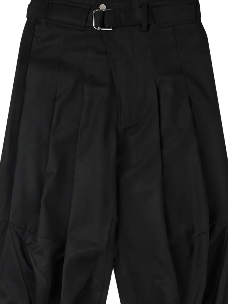 FFFPOSTALSERVICE pleated trousers outlook