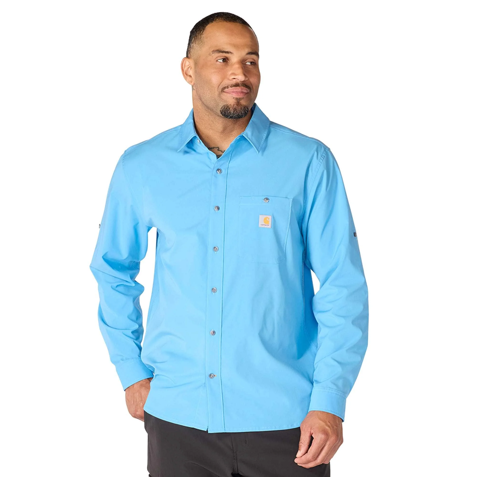 Force Sun Defender™ Woven Relaxed LS Shirt - 1
