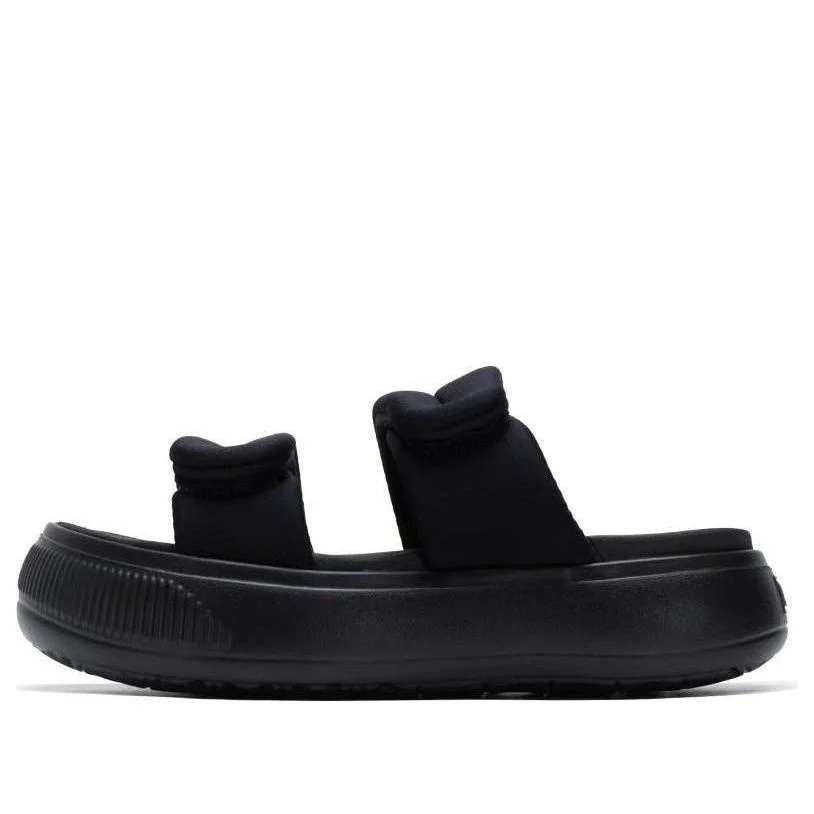 (WMNS) PUMA Mayu Puffy Slides 'Black' 399450-02 - 1