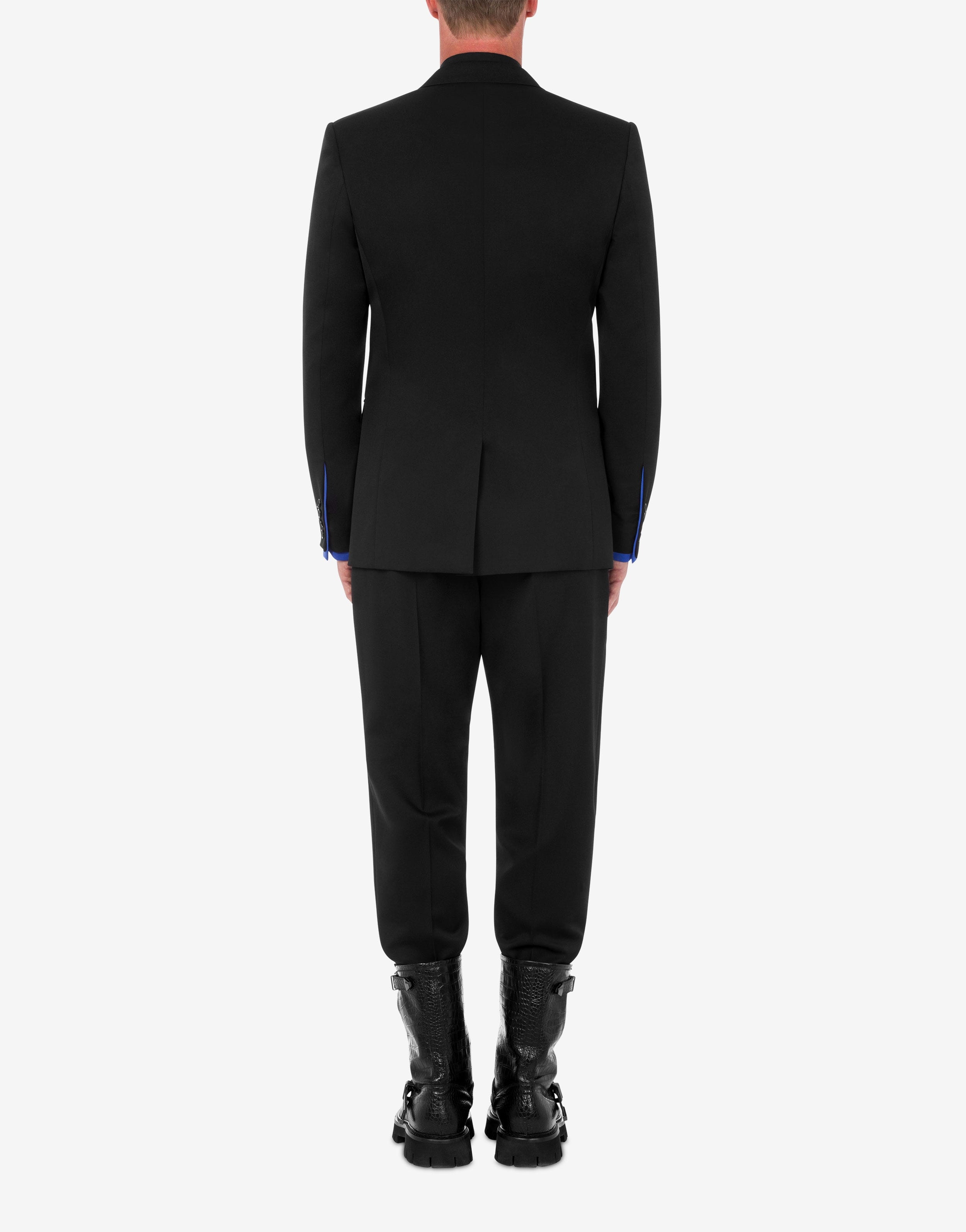 CONTRASTING LAYERS GABARDINE JACKET - 3