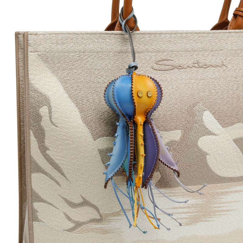Santoni Multicolor ctopus charm outlook