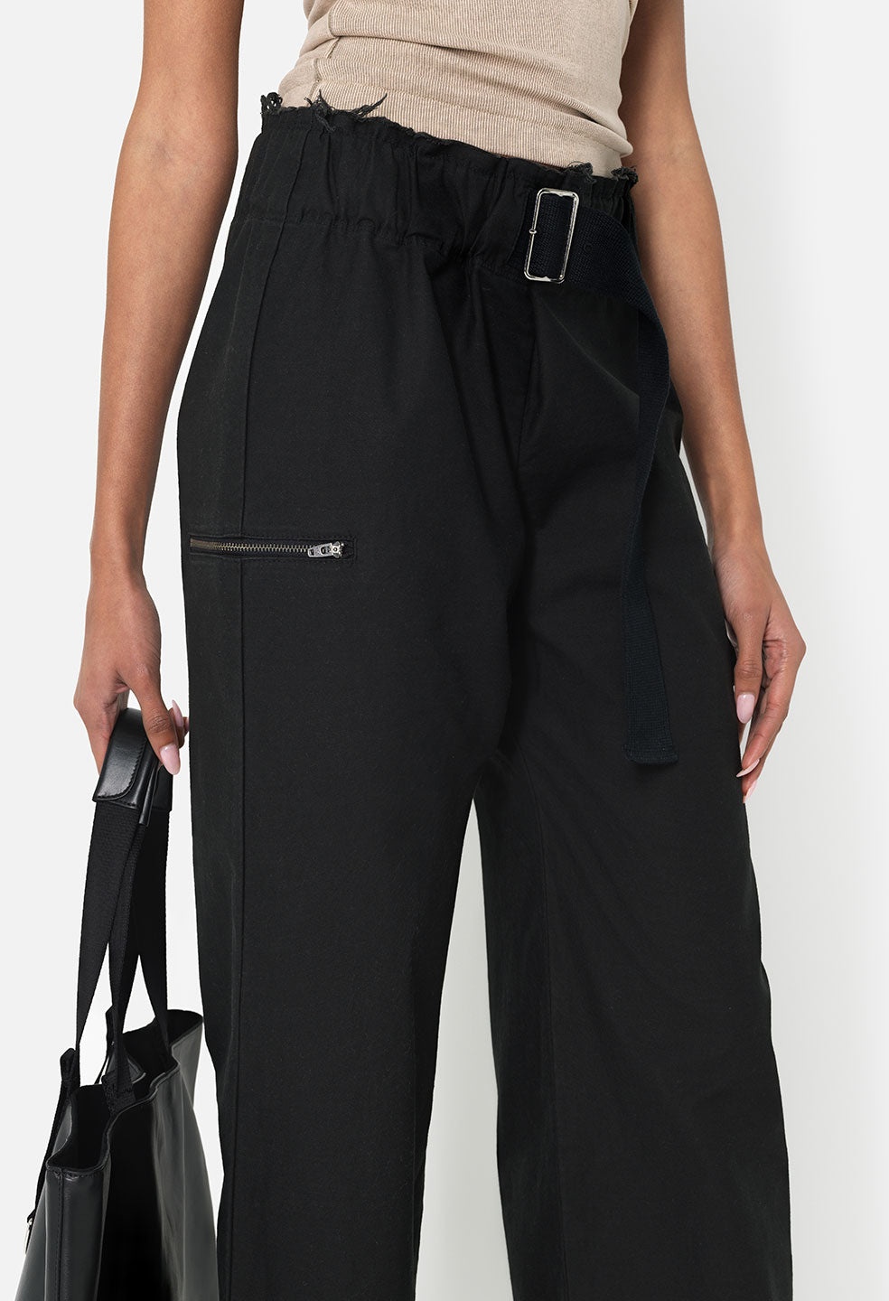 BELTED PANT - 6