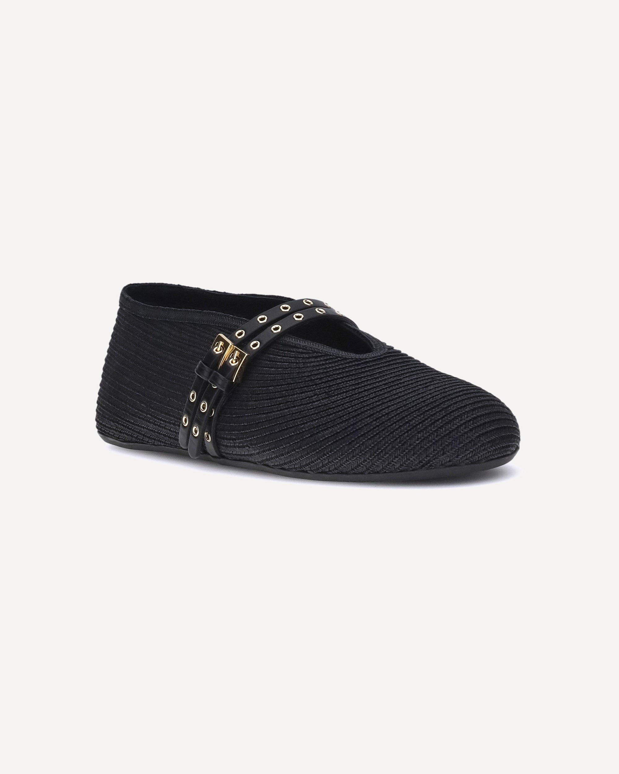 Raffia Ballerinas - 2