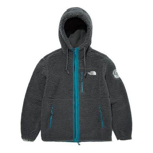 THE NORTH FACE Fleece Hoodie Jacket 'Grey' NJ4FM57D - 1