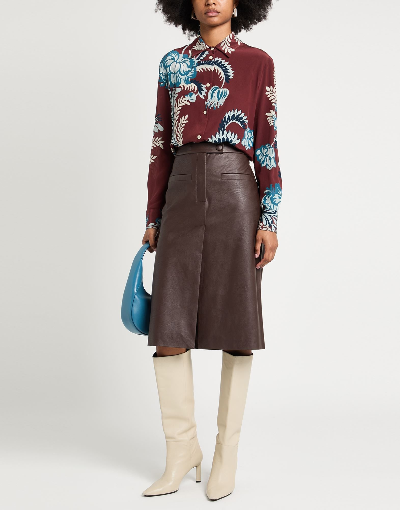 Brick Women's Floral Shirts & Blouses - 2