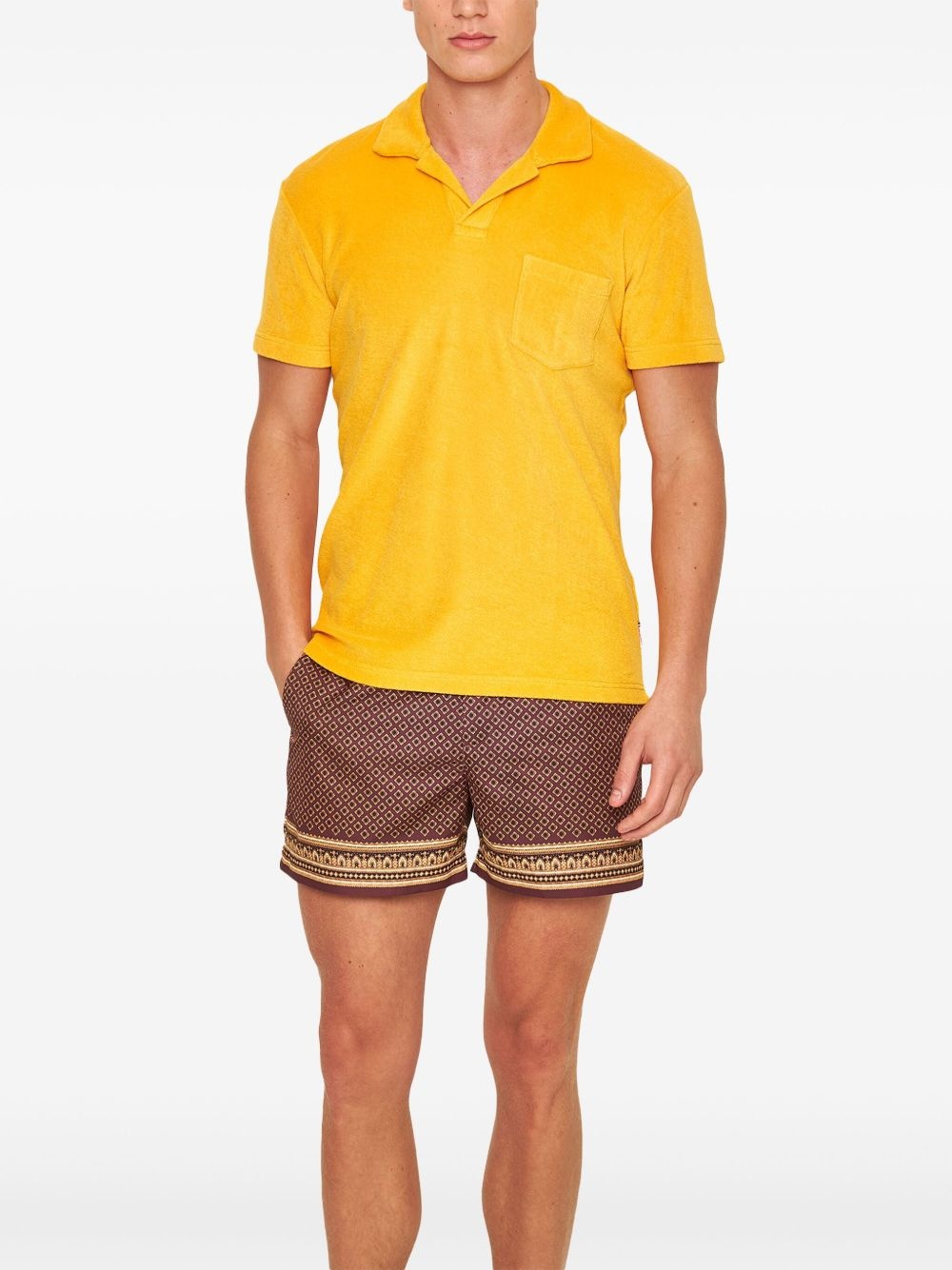 terry-cloth polo shirt - 2