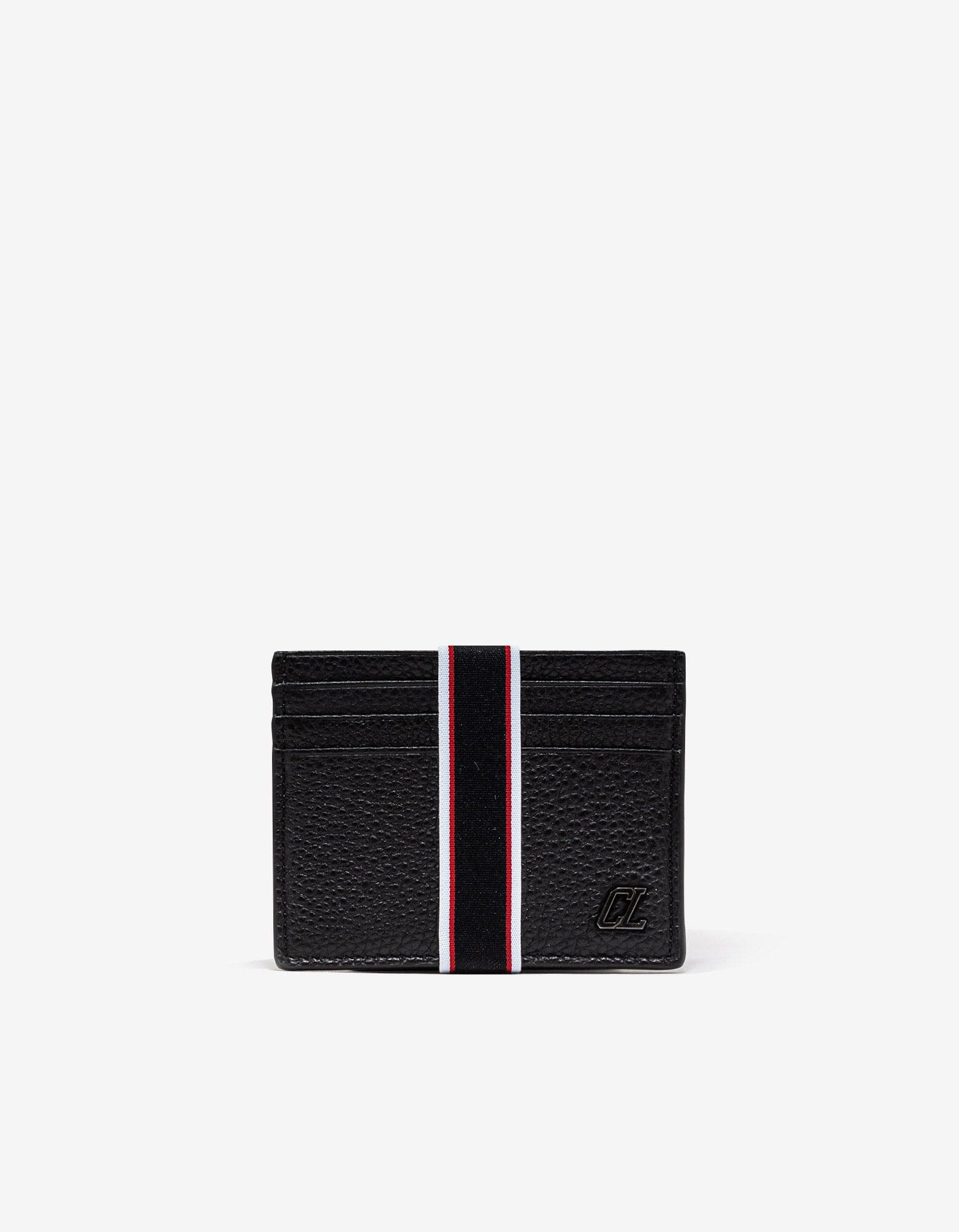 Christian Louboutin FAV Kios Black Card Holder - 1