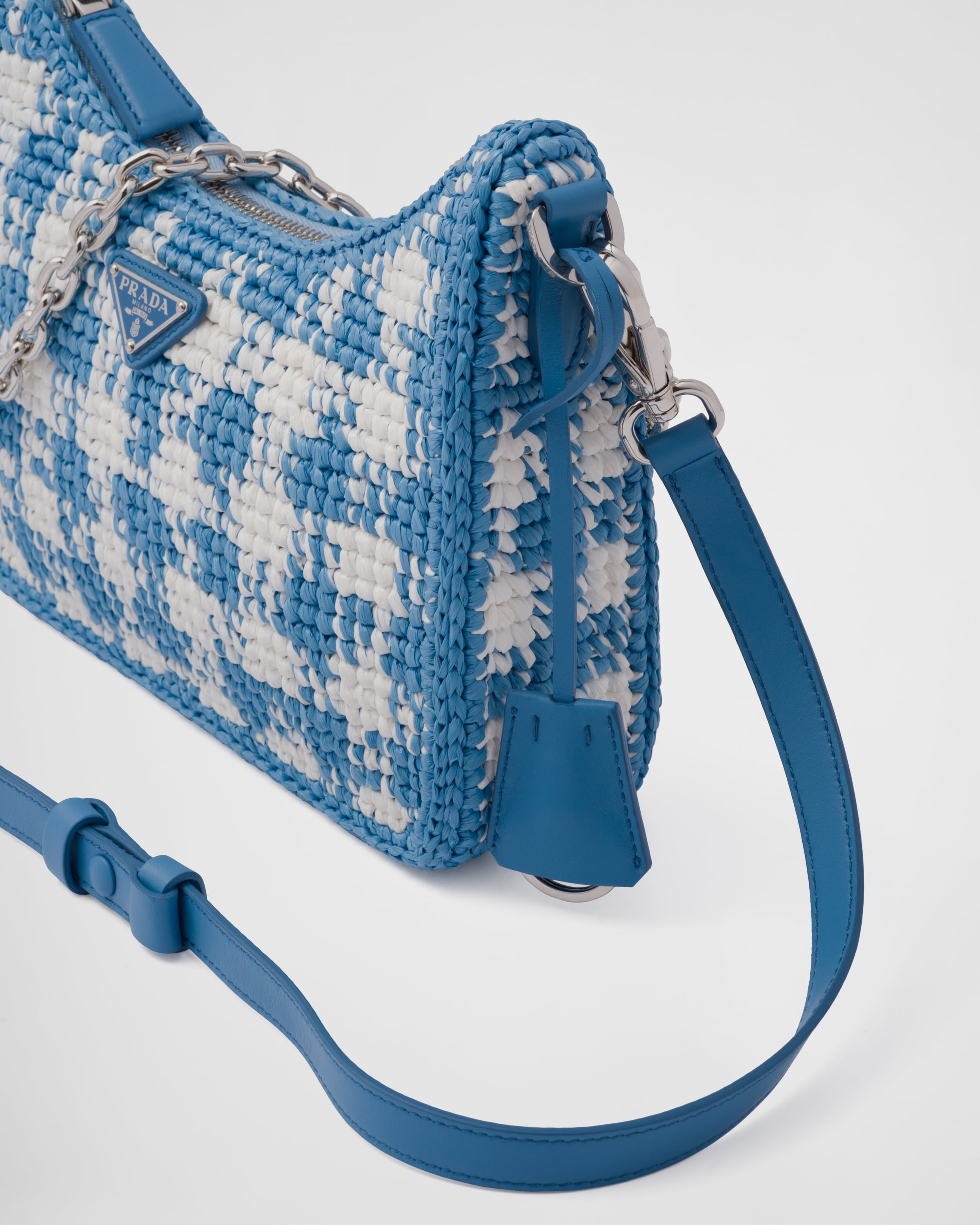 Prada Re-edition crochet mini-bag - 7