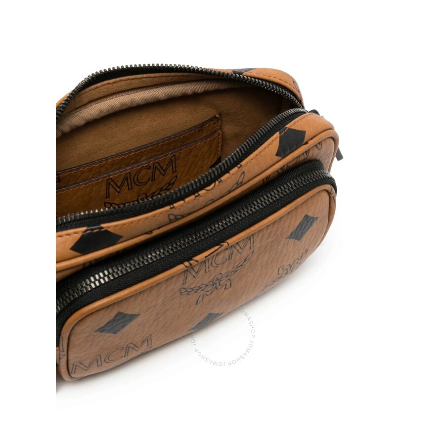 Mcm Mini Aren Maxi Visetos Crossbody Bag - 4