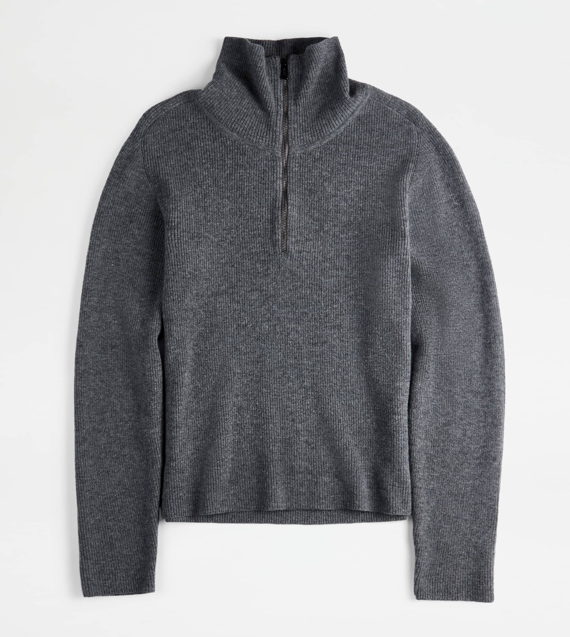 TURTLENECK IN WOOL - GREY - 1