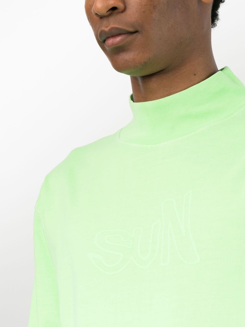 graphic-print cotton sweatshirt - 5
