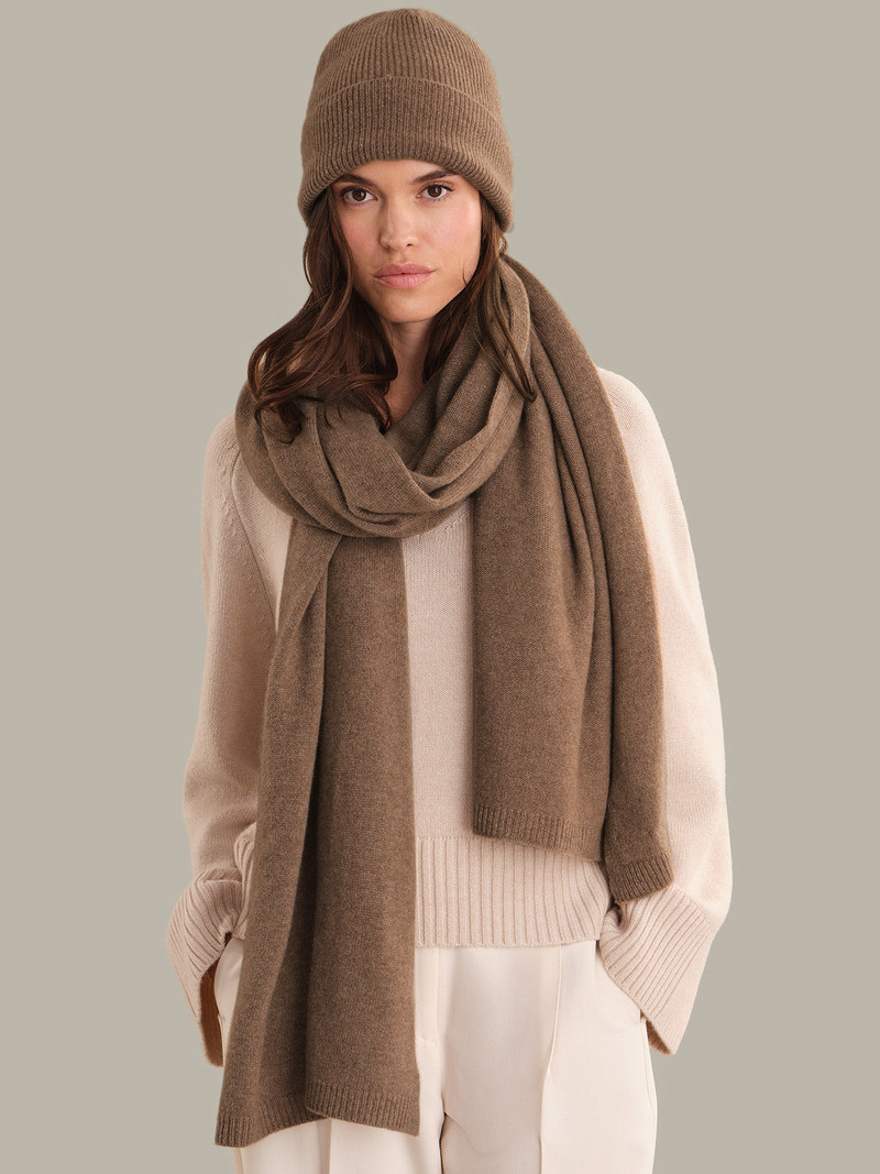 525 america Magnolia: 100% Cashmere Rib Beanie outlook