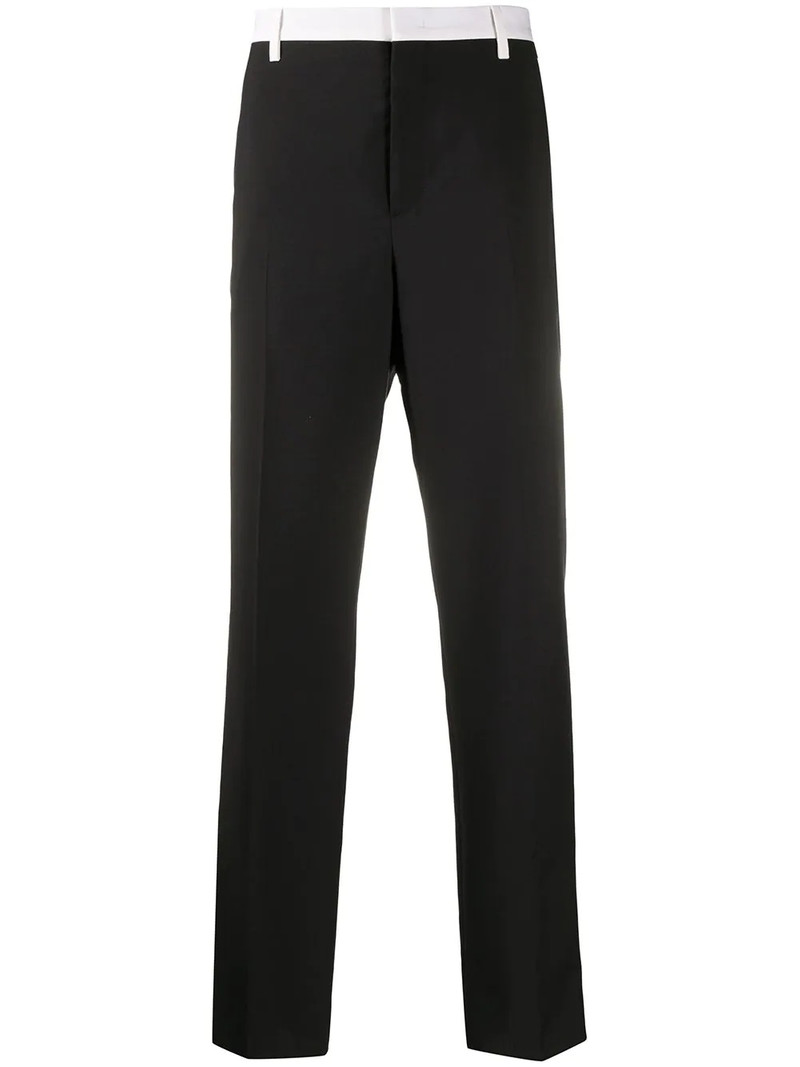 side-stripe tailored trousers 1