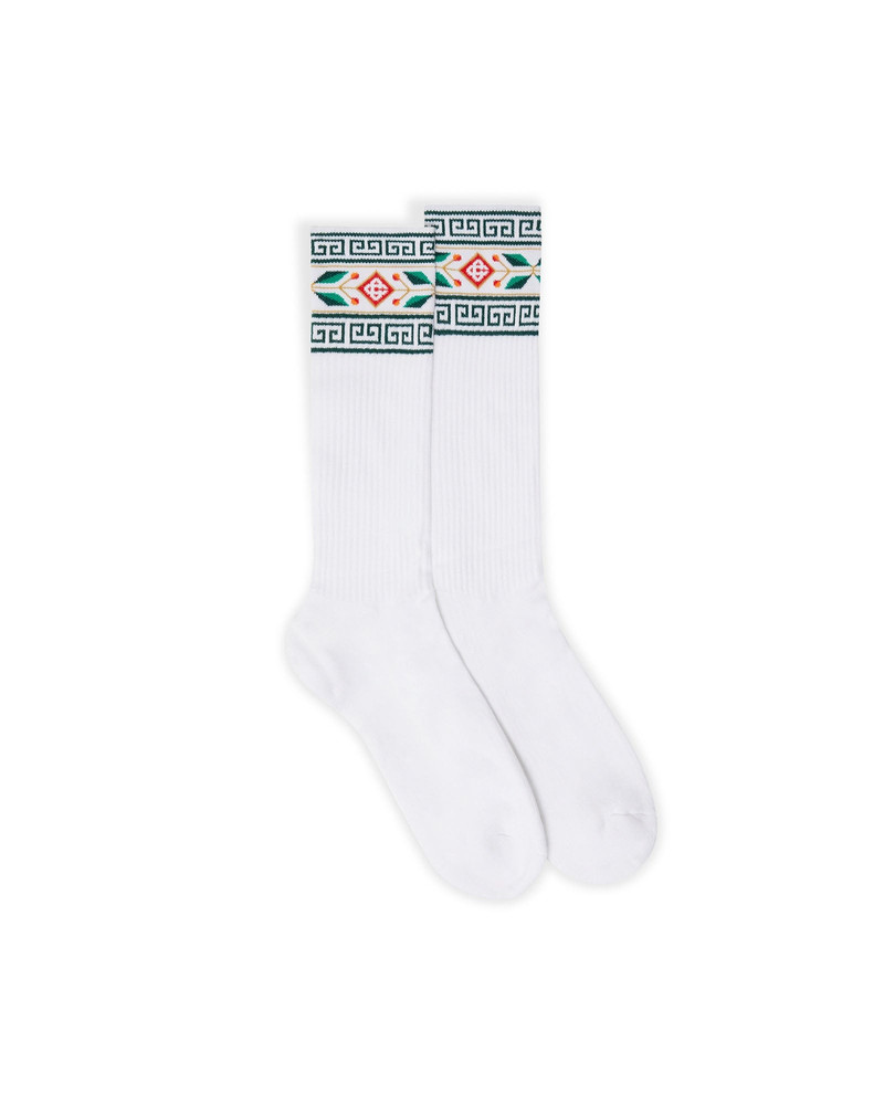 Laurel Greek Socks 1