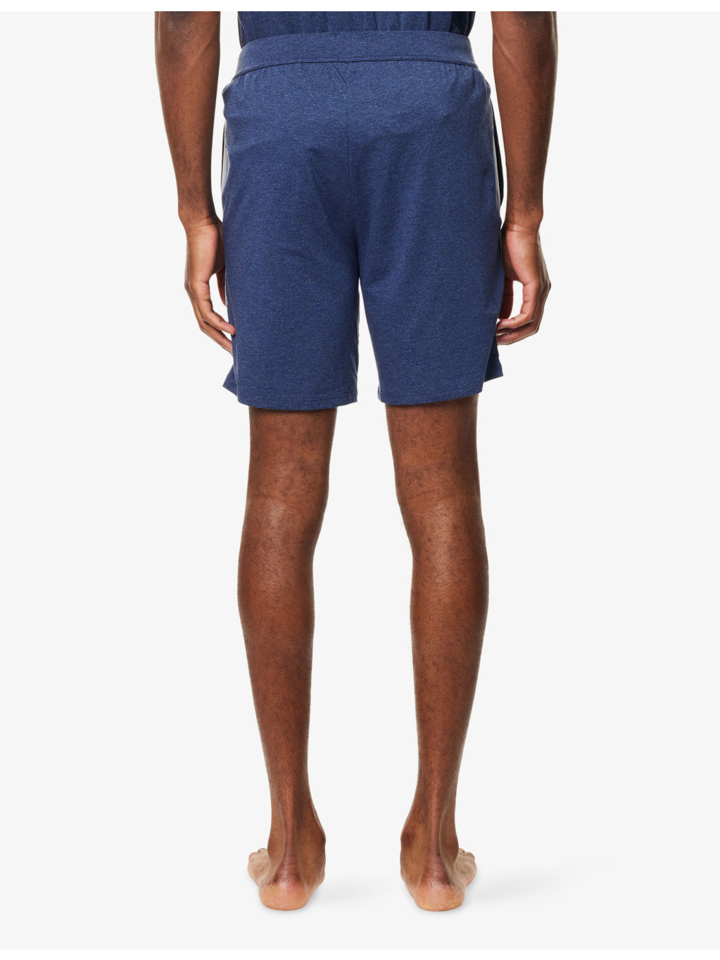 Rise Logo-Print Cotton-Jersey Pyjama Shorts - 4