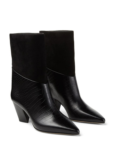 JIMMY CHOO Bear high-ankle 65mm boots outlook