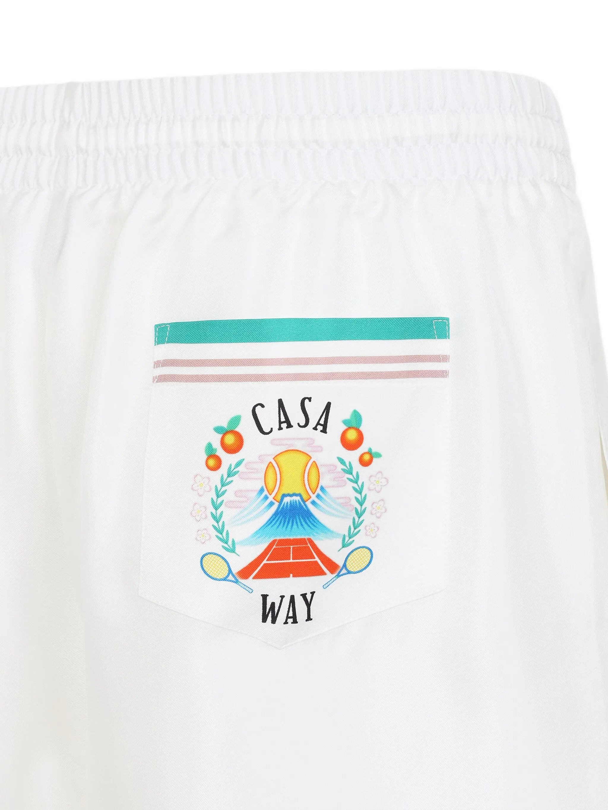 Casablanca Casa Way Drawstring-waist Track Shorts - 2