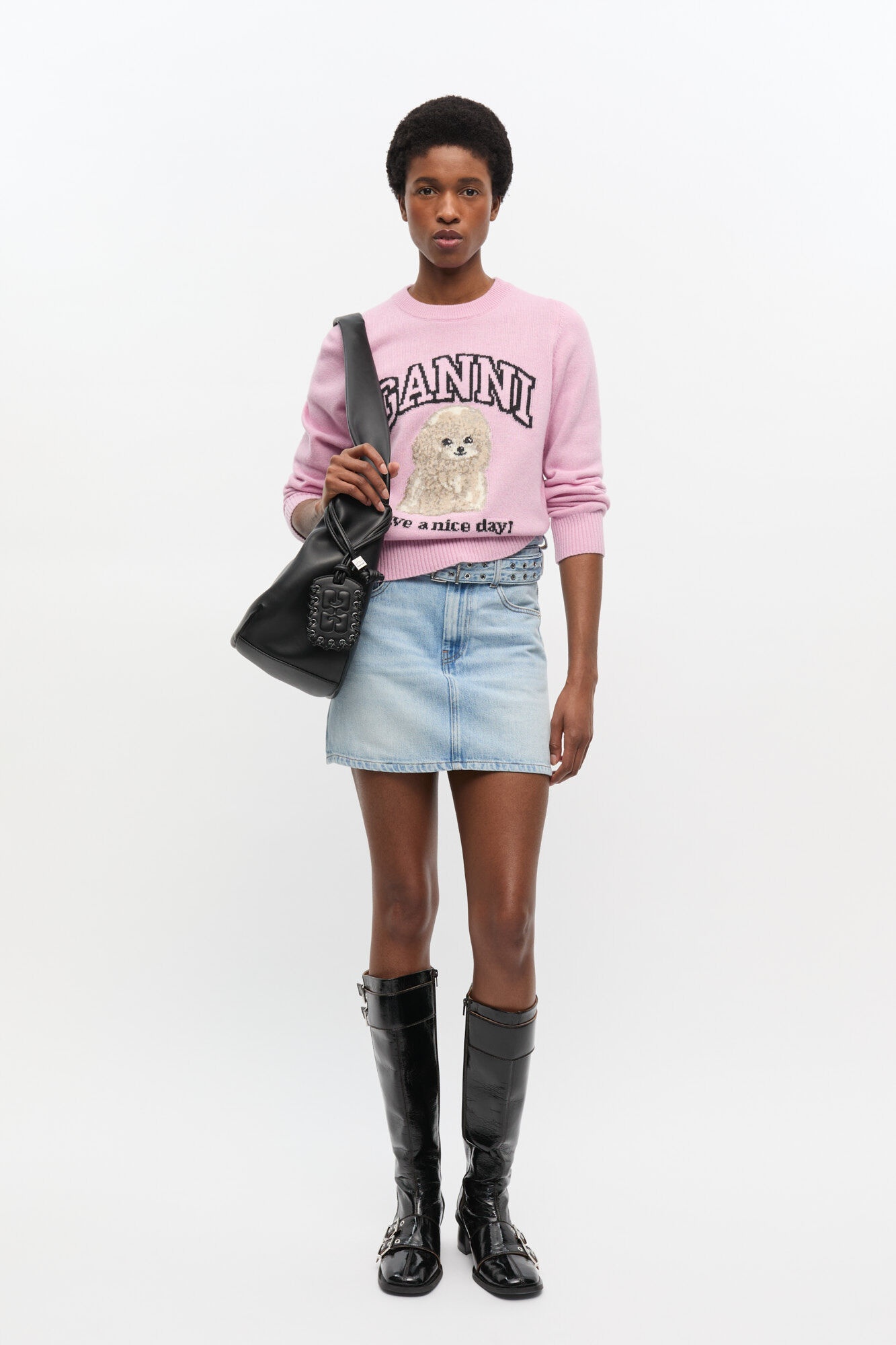 PINK POODLE SWEATER - 3