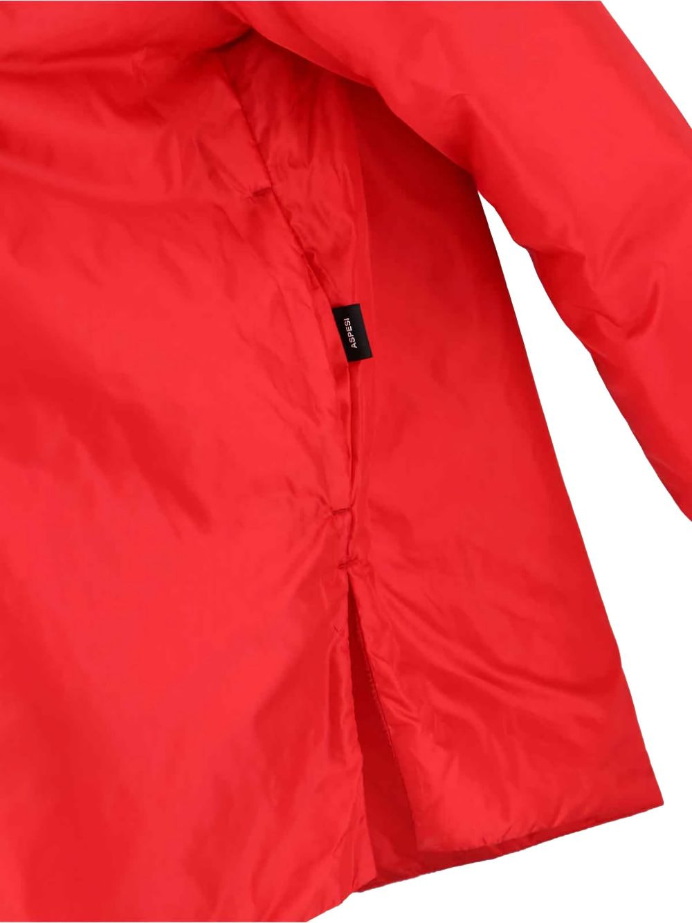 hooded snap-button coat - 3