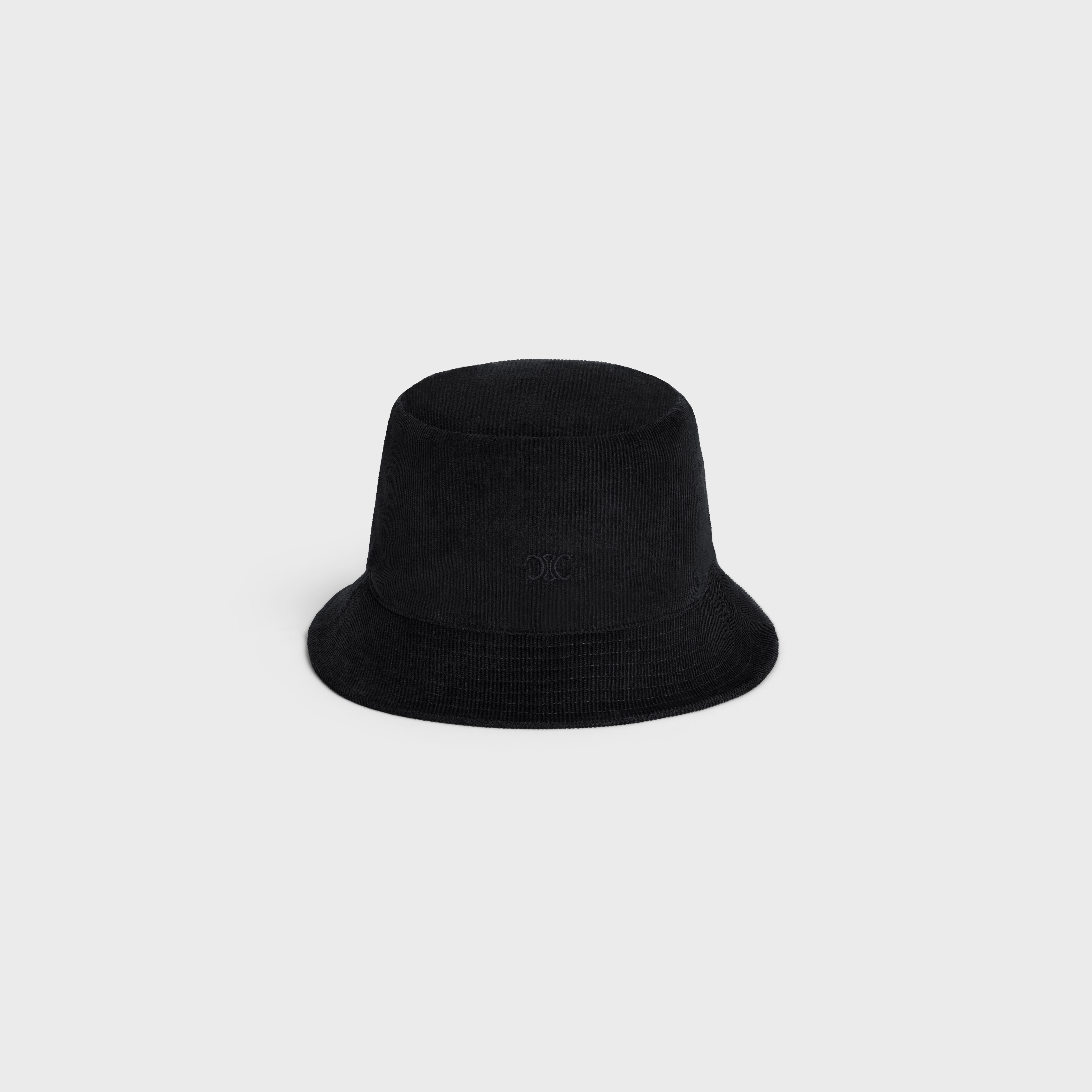 mini triomphe bucket hat in corduroy - 1