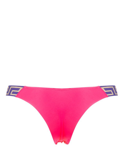 VERSACE Greca-detail bikini bottoms outlook