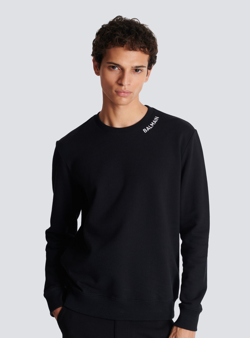 Balmain embroidered sweater 6