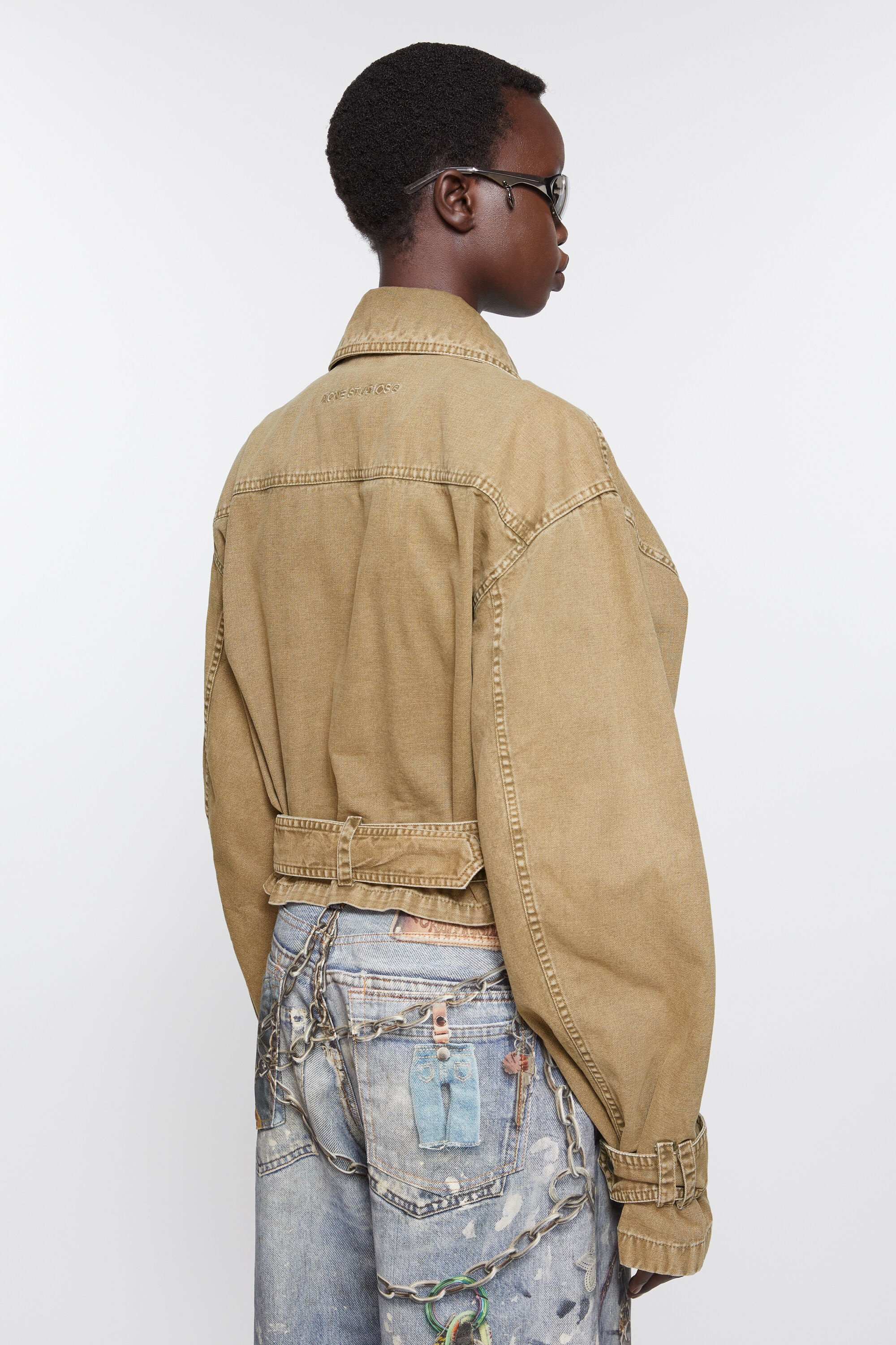 Canvas jacket - Light brown - 4