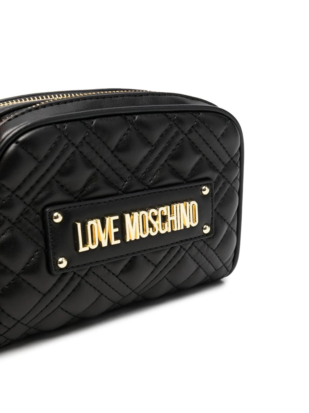 quilted logo-plaque crossbody-bag - 4