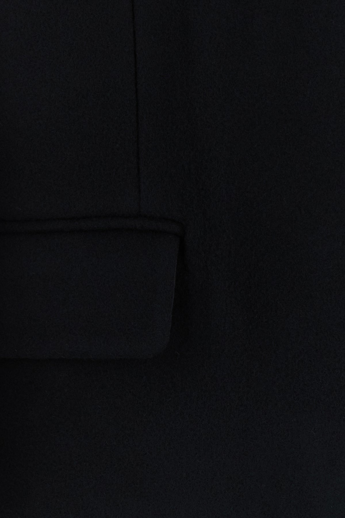 Black wool coat - 3