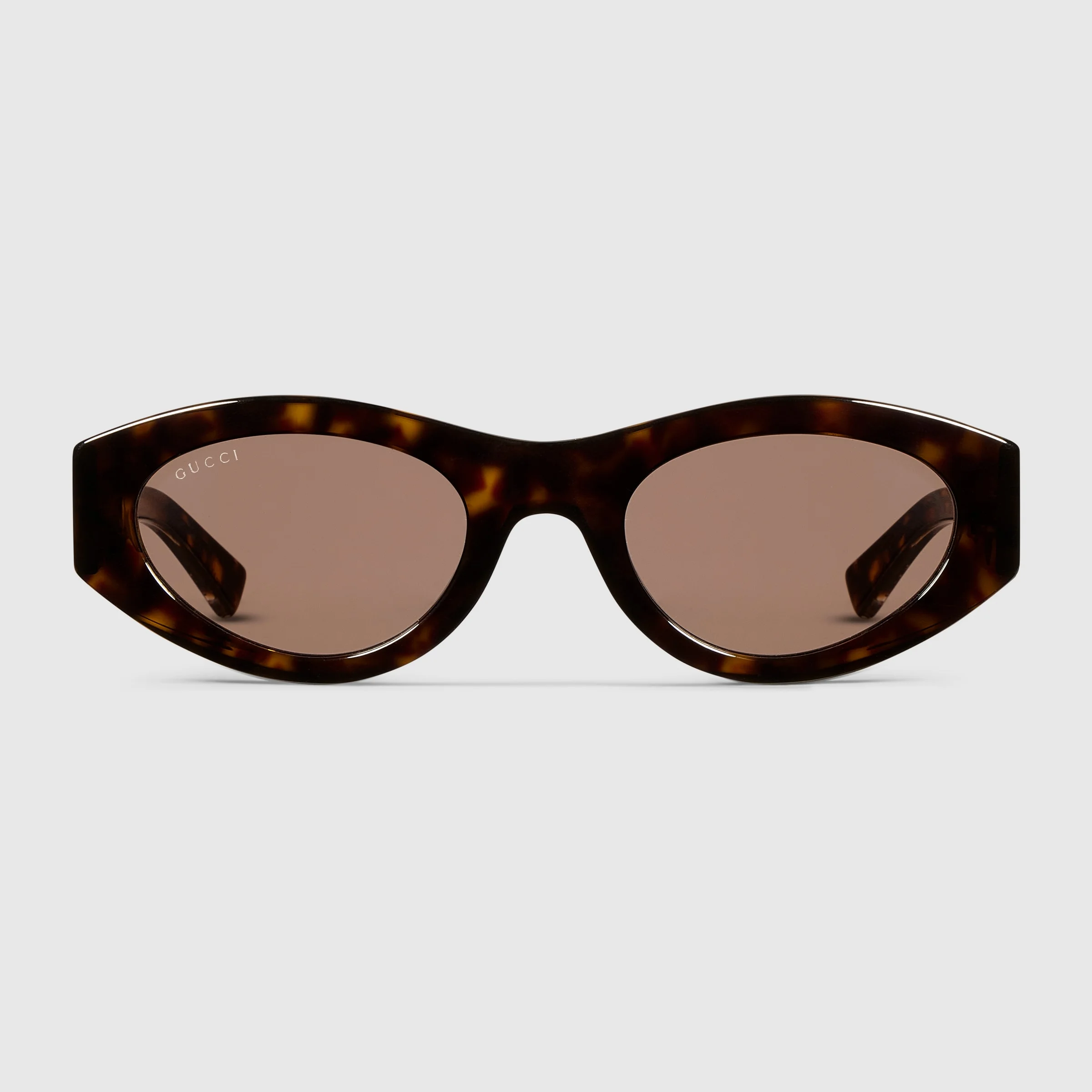 Oval frame sunglasses - 1