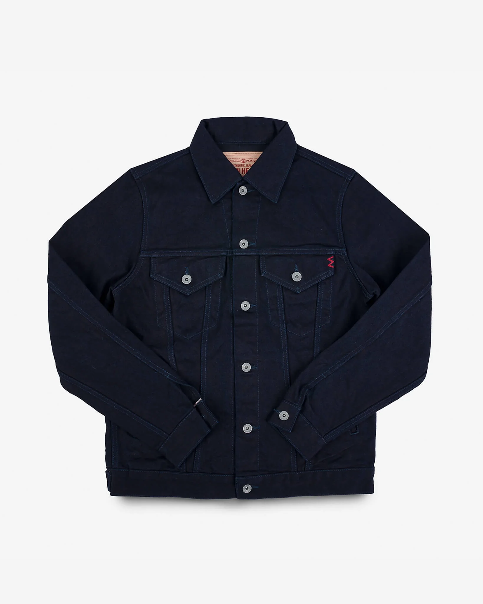 14OZ SELVEDGE DENIM MODIFIED TYPE III JACKET - INDIGO/BLACK - 1
