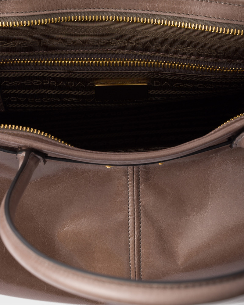 Prada Bonnie extra-large leather handbag 4