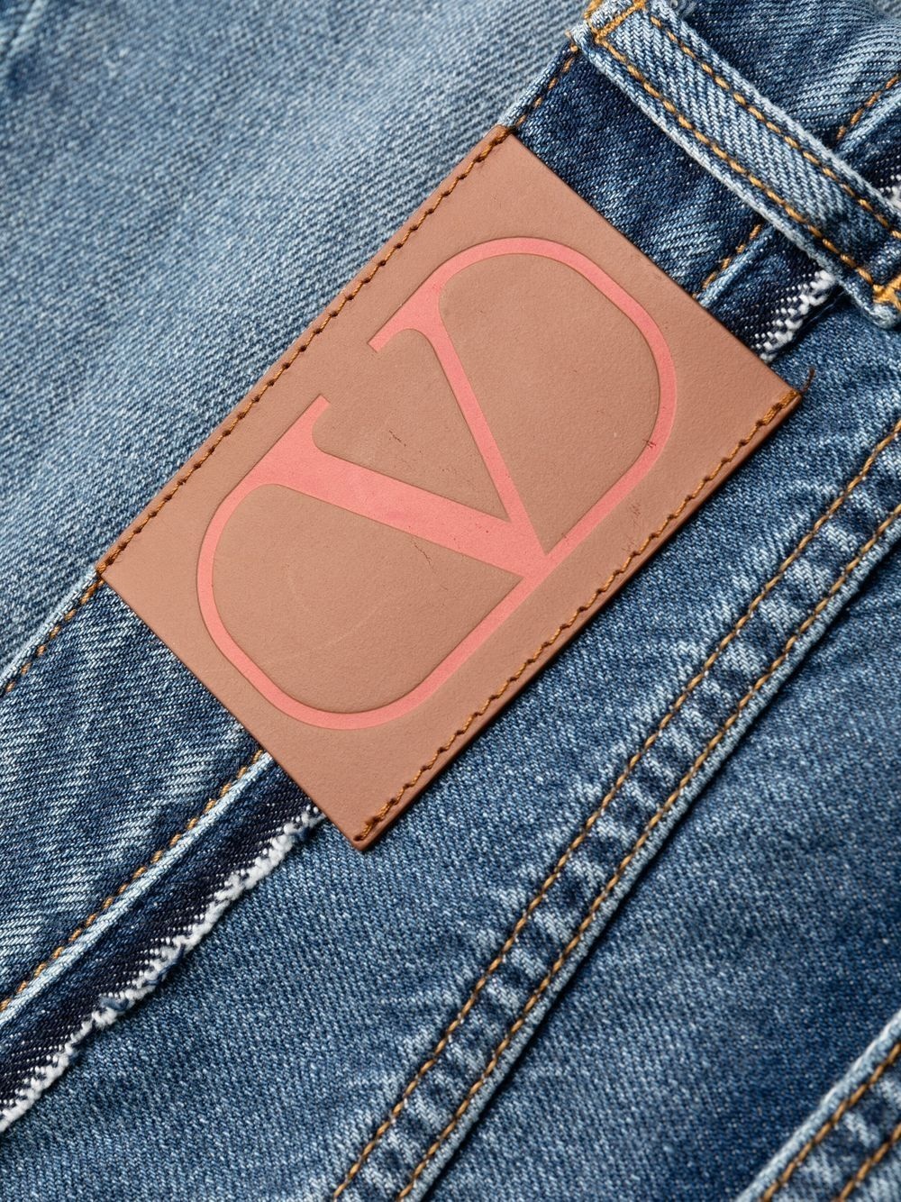 Rockstud-detail straight-leg jeans - 6