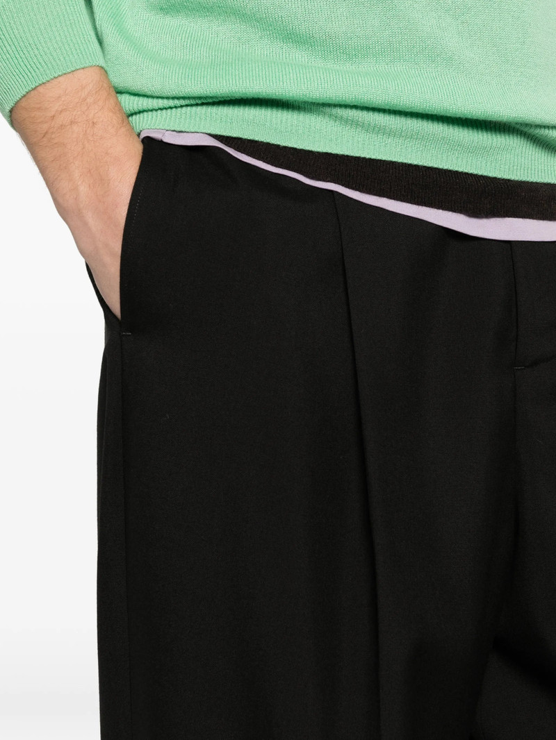 Marni Marni Cuffed Pleated Trousers outlook