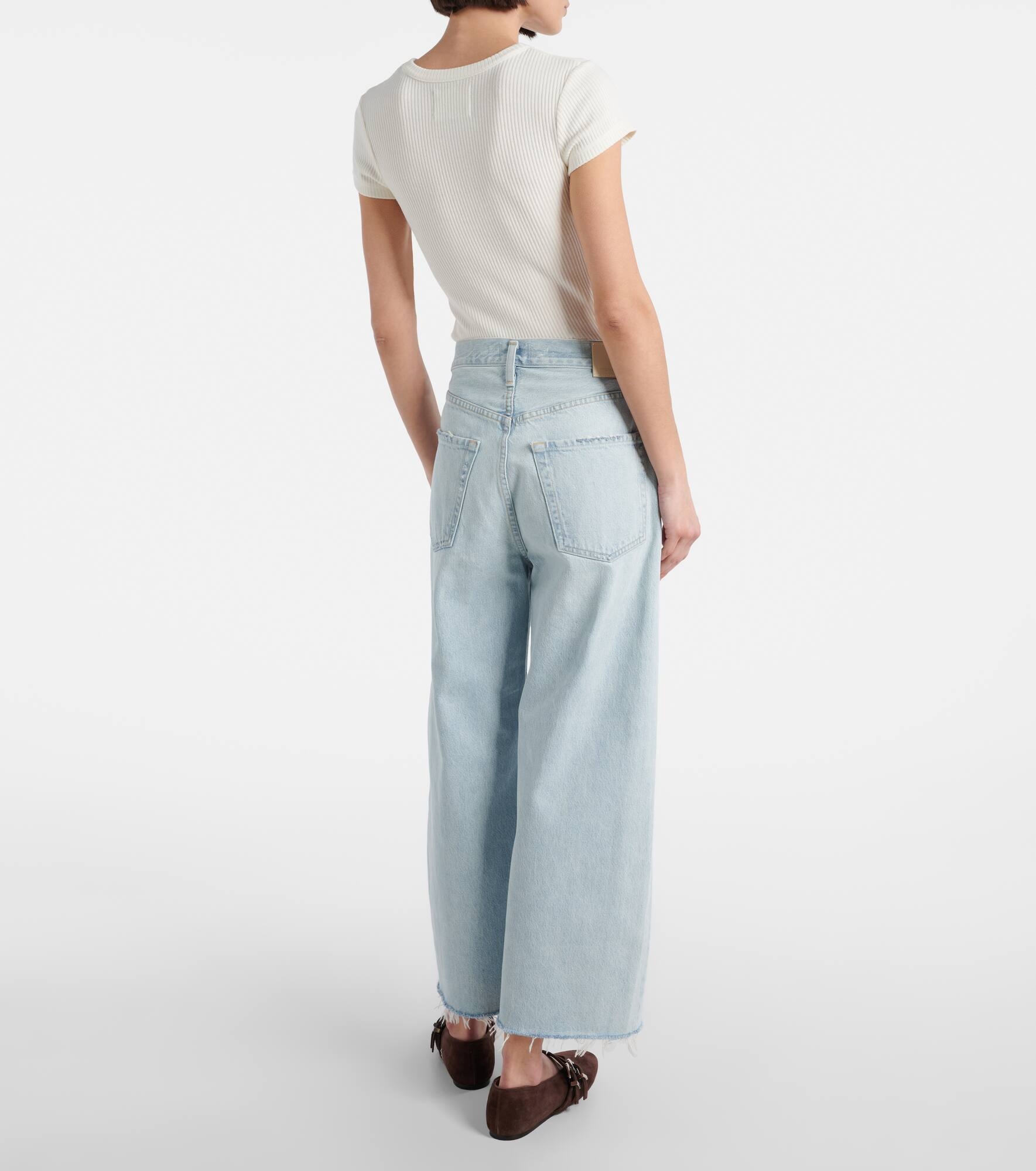 Annina high-rise wide-leg jeans - 3