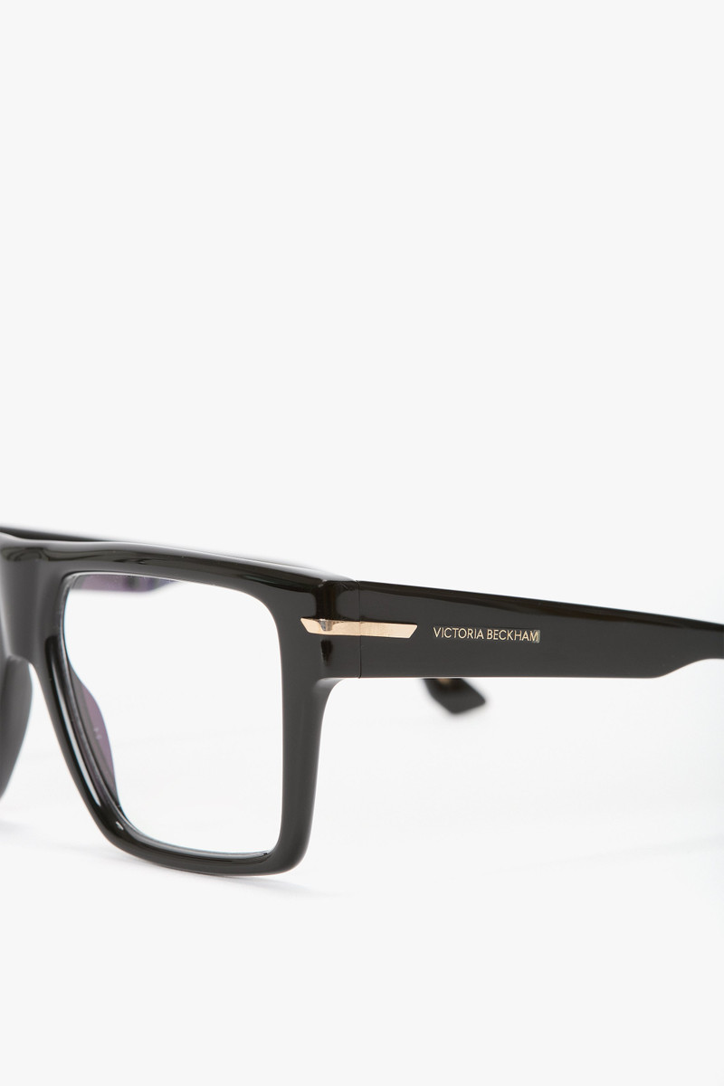 Sculpted Flat Top Frame In Black 4