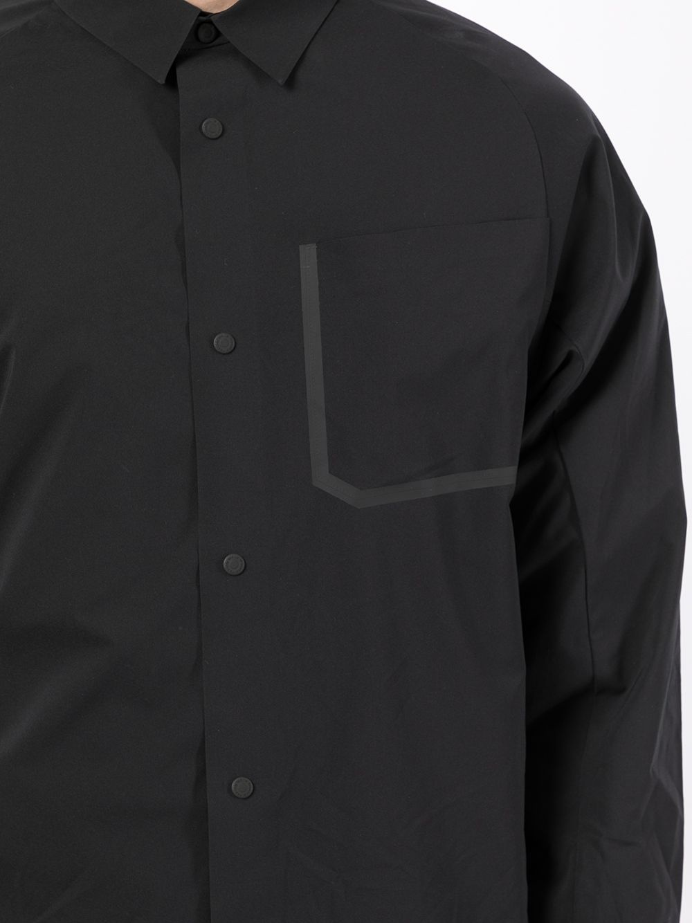 water-repellent taped seam shirt - 5