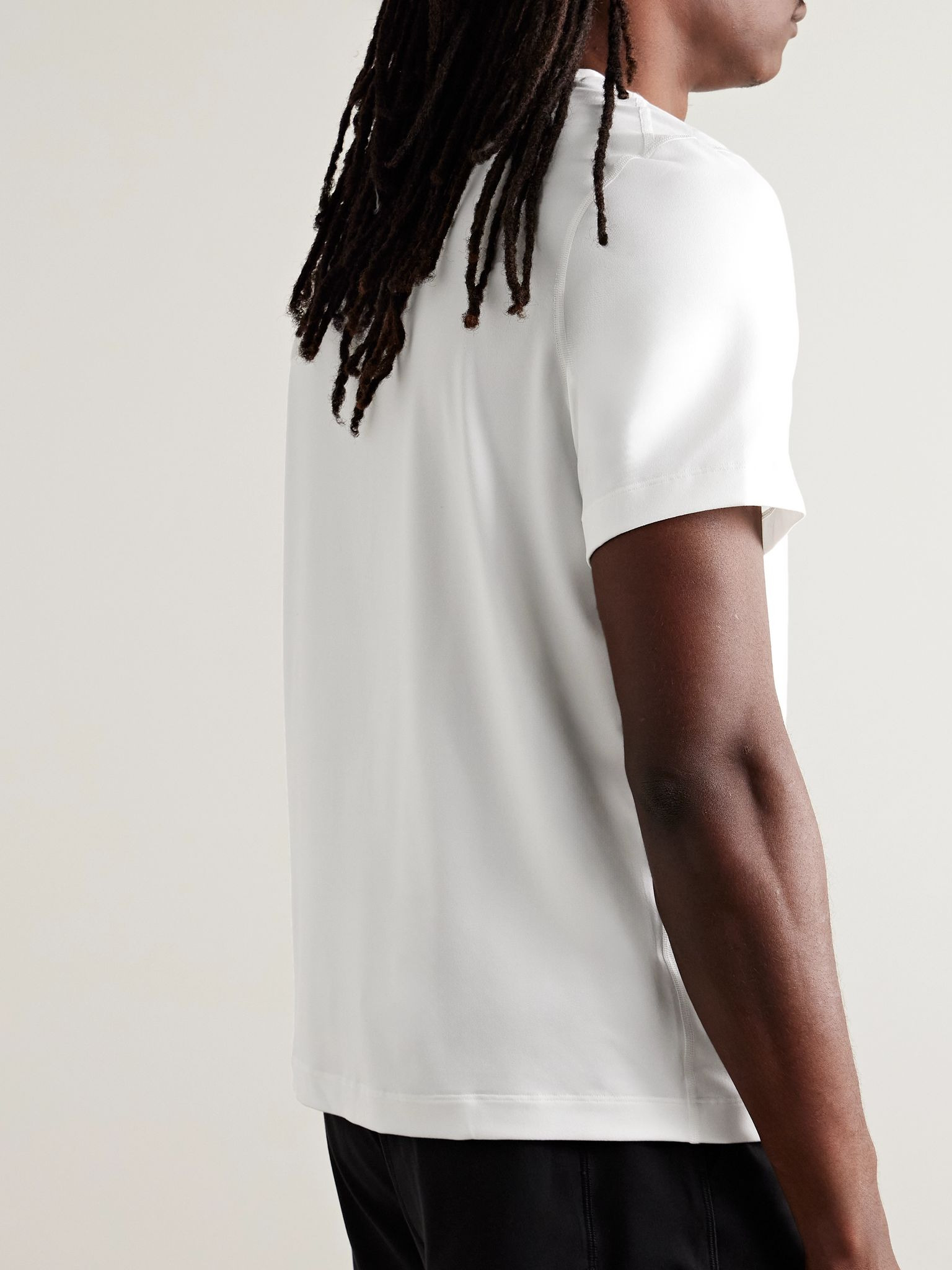 Stretch Recycled-Jersey T-Shirt White - 4