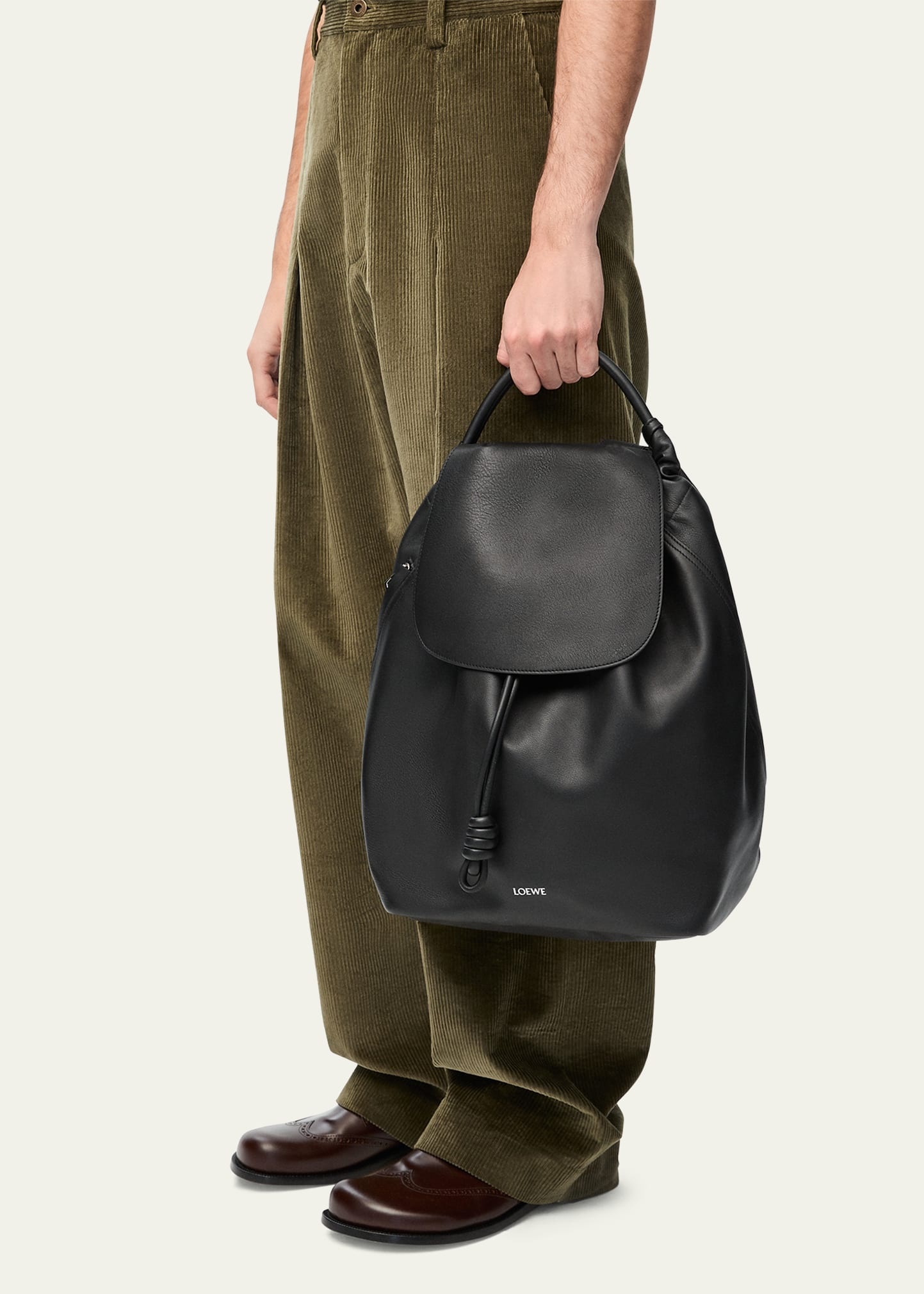 Men's Flamenco Suede Backpack - 5