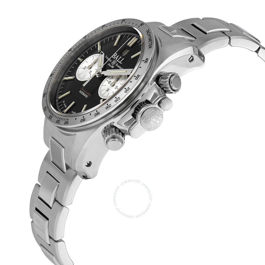 Ball - Ball Engineer Hydrocarbon Racer Chronograph Automatic Black Dial Men's Watch CM2198C-S2CJ-BK - 2