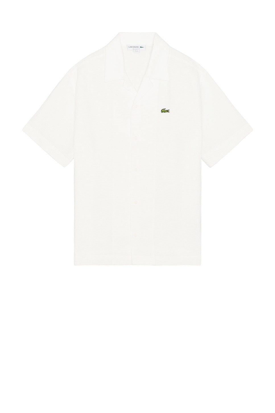 Waffle Textured Monochrome Shirt - 5