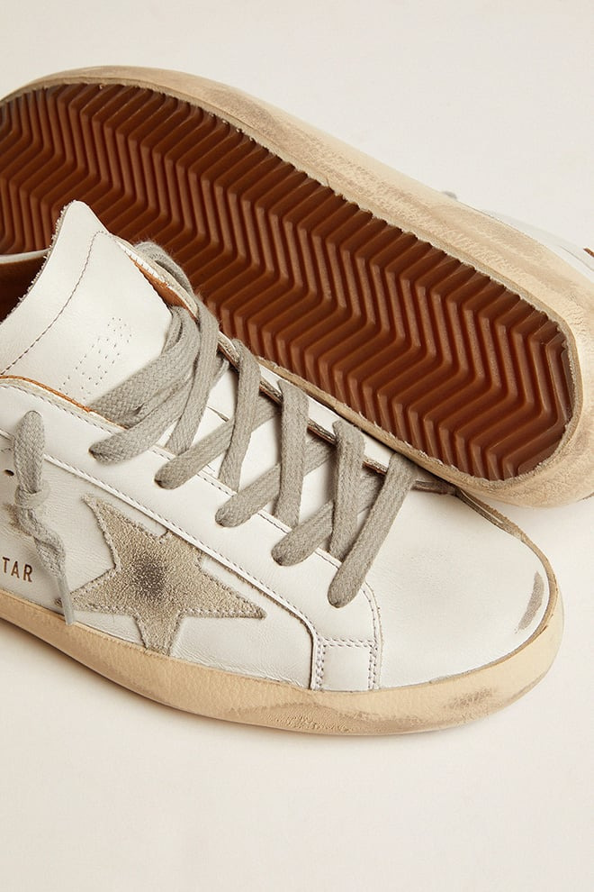 Men’s Super-Star sneakers with suede star and brown heel tab - 3