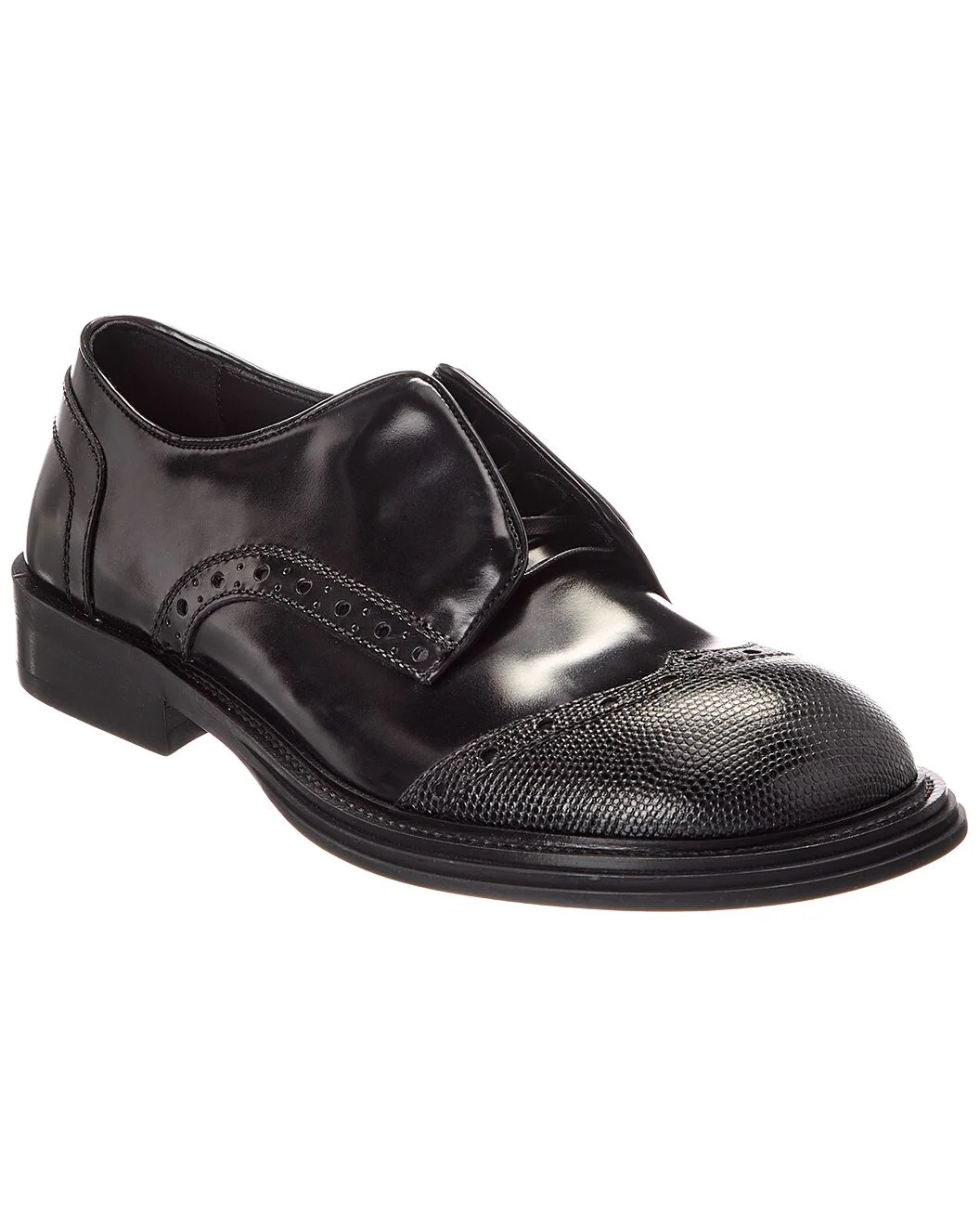 Ferragamo Leather Oxford - 1