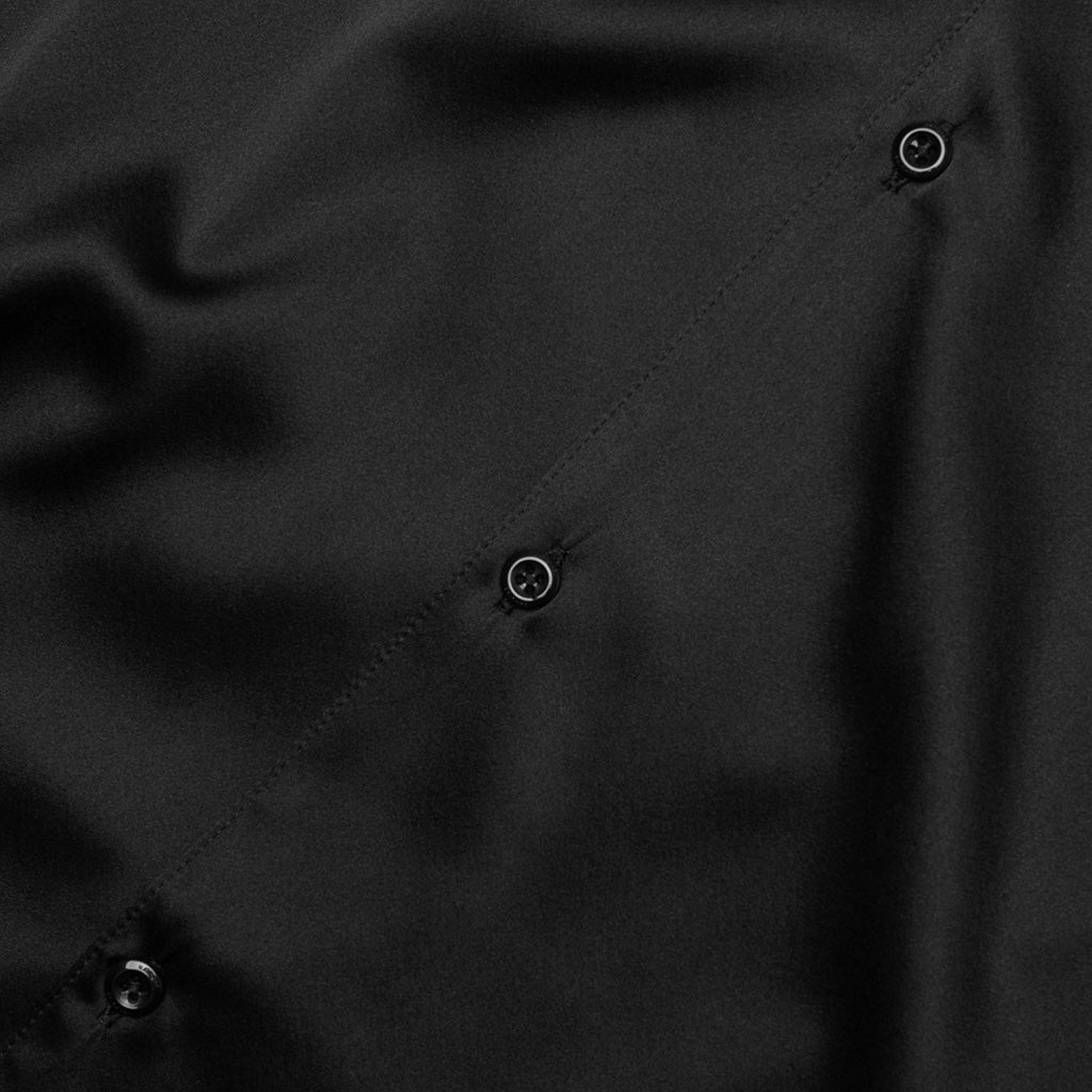 MIRACLE ACADEMY S/S SILK SHIRT - BLACK - 5