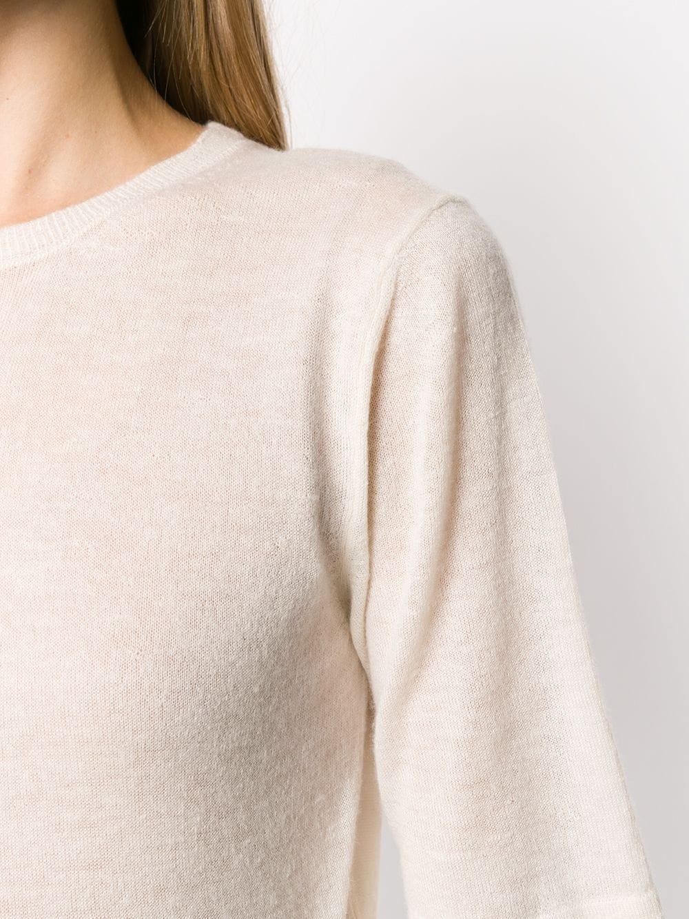 cashmere knitted top - 5