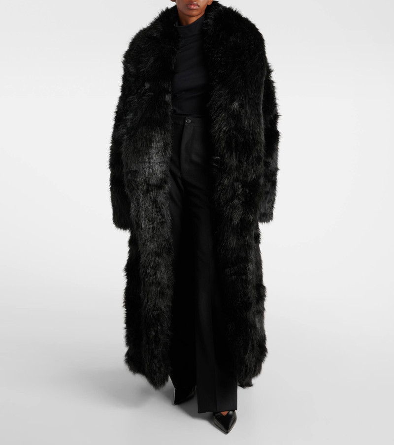 entire studios Vast faux fur coat outlook