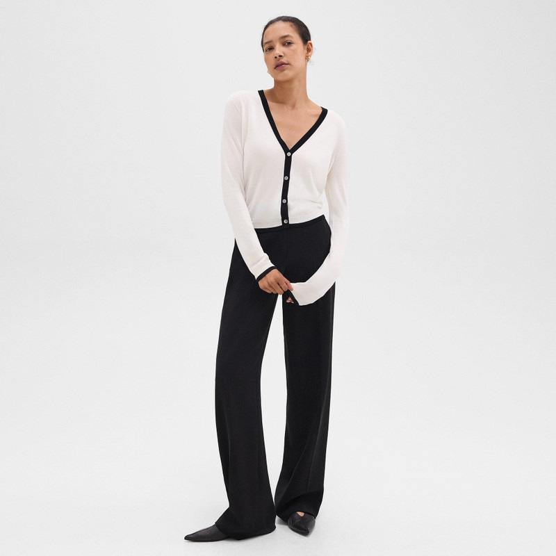 Theory Slim Cardigan in Wool-Viscose outlook